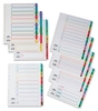 Concord Cs99 Index A4 1-20 Assorted Tabs