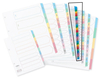 CONCORD INDEX A4 WHT MULTI TAB 1-31 CS32