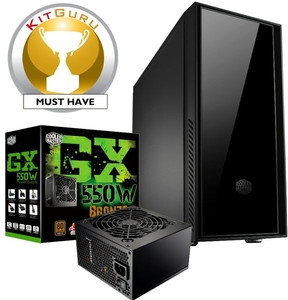 Coolermaster Silencio 550 with GX 550W PSU