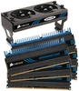 Corsair 24gb (6x 4gb) DDR3 1600mhz Dominator CL9 1.65V Memory Kit For Intel Triple Channel Memory Solutions With Corsair Airflow Fan.