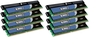 Corsair 64GB kit (8x8GB) DDR3 1CL9 (9-9-9-24) 1.5V 1333MHz Memory Kit for Intel Core Quad Channel platforms