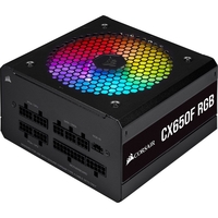 Corsair CX-F RGB Series 650W 80 Plus Bronze Fully Modular PSU Power Supply