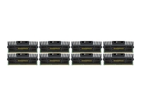 Corsair DDR3 1866MHz 64GB kit of 8x240pin Dimms Unbuffered 9-10-9-27,  Vengeance Heatspreader, 