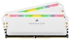 CORSAIR DOMINATOR PLATINUM RGB 16GB (2x8GB) DDR4 3200 (PC4-25600) C16 1.35V AMD Optimized Memory - White