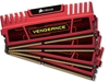 Corsair Vengeance 16GB (4x 4GB) 2133MHz DDR3 Red Heatspreader Memory Kit