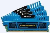 Corsair Vengeance Performance Memory Modules 16GB (4x4GB) DDR3 1866MHz Unbuffered CL9 Blue
