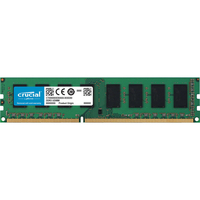 Crucial 8GB DDR3L PC3-12800 Unbuffered NON-ECC 1.35V Desktop Memory