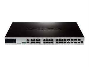 D-Link DGS-3420-28TC - 28-Port xStack Layer 2+ Managed Stackable Gigabit Switch