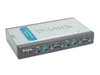 D-Link DKVM-4K 4 Port KVM Switch 1 Local User