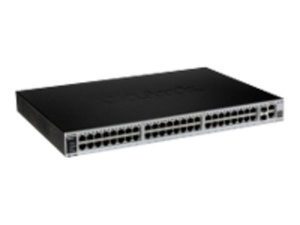 D-Link xStack 48-port 10/100 Layer 2+ Managed Switch,  2 Gigabit+2 Combo