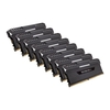 DDR4 3000MHz 128GB 8 x 288 DIMM Unbuffered 16-18-18-36 Vengeance Black Heat spreader Custom Performance PCB RGB LED 1.35V XMP 2.0