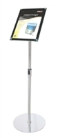 DEFLECTO BEVELLED FLOOR SIGN HOLDER A4