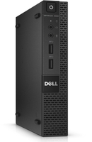 Dell OptiPlex 3040 Micro Desktop,  Intel Core i3-6100T 3.2GHz,  4GB RAM,  500GB HDD,  No-DVD,  Intel HD,  WIFI,  Windows 7 Pro