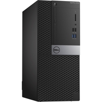 Dell OptiPlex 7040 MT Desktop,  Intel Core i7-6700 3.4GHz,  8GB DDR4,  256GB SSD,  DVDRW,  AMD R7 350X,  Win 7 Pro (64-bit Win 10 License),  3 Year NBD Warranty
