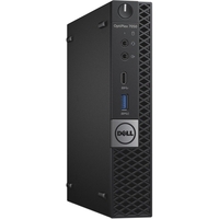 Dell Optiplex 7050 MFF Desktop PC,  Intel Core i5-7500T 2.7GHz,  8GB DDR4,  256GB SSD,  No-DVD,  Intel HD,  WIFI,  Windows 10 Pro