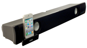 DGM SP121 - 2.1-channel speaker system with Apple dock for iPod - 50 Watt (Total)