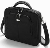 Dicota MultiSquare Briefcase,  For Laptops up to 13-14.1" - Black (Polyester)