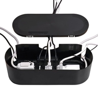 Dline Cable Tidy Unit Black