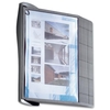 Durable Sherpa Style Display System Wall Unit Contoured With Fixings And 10 Panels A4 [ref 5841/00]