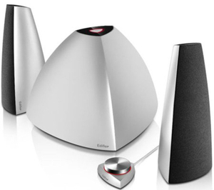 Edifier Prisma - Silver - 2.1 Audio System For Pc And Laptop Use