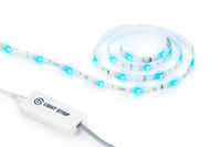 Elgato Light Strip RGBWW LEDs,  2000 lumens,  16 million colors,  warm/cold white,  app control,  iOS,  Android,  PC,  Mac,  Stream Deck integration