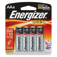 Energizer Max E91/aa Pk4