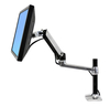 Ergotron LX Desk Mount LCD Arm,  Tall Pole - Mounting kit for LCD display - aluminium - polished aluminium - screen size: up to 24