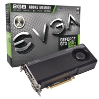 EVGA GTX 650 Ti BOOST 2GB GDDR5 Dual DVI HDMI DisplayPort PCI-E Graphics Card