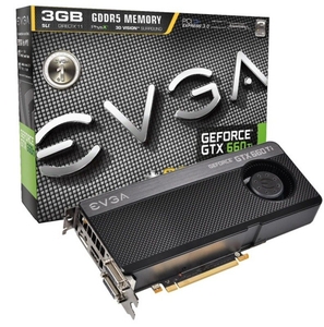 EVGA GTX 660 Ti SuperClocked+ 3GB GDDR5 Dual DVI HDMI DisplayPort PCI-E Graphics Card
