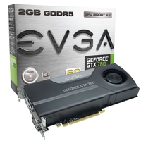 EVGA GTX 760 SC 2GB GDDR5 Dual DVI HDMI DisplayPort PCI-E Graphics Card