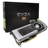 EVGA GTX TITAN Superclocked 6GB GDDR5 Dual DVI HDMI DisplayPort PCI-E Graphics Card