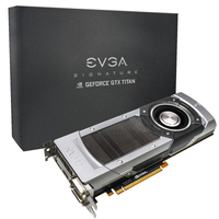 EVGA GTX TITAN SuperClocked Signature 6GB GDDR5 Dual DVI HDMI DisplayPort PCI-E Graphics Card