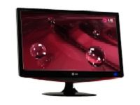 Ex Display M197WDP 19 LCD Monitor TV 16:9 Widescreen HD Ready 1366x768 Resolution 300cd/m2 Brightness 20000:1 Contrast Ratio 5ms Response Time VGA DVI HDMI S-Video - Gloss Black