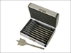Faithfull Tools Faithfull Flat Bit Set 8pc In Wooden Box