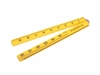 Faithfull Tools Faithfull Folding Rule Yellow Abs Plastic 1mtr