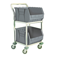 Fd 2 Bin Mobile Storage Trolley 383414