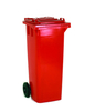FD REFUSE CONTAINER 80L 2 WHLD RED 331