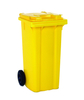 FD REFUSE CONTAINER 80L 2 WHLD YLW 331