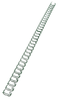 Fellowes Wire Binding Element 6mm White 100 Pack
