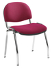 FF ARISTA DELUXE CHROME SIDE CHAIR CLART