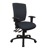 FF CAPPELA HBACK POSTURE SQUARE BLACK