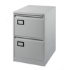 FF JEMINI FILING CABINET 2DRW PL/GREY