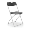 Ff Jemini Km Folding Plastic Chair Black