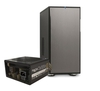 Fractal Design Define R3 Titanium Case With Fractal Design Integra R2 500w PSU