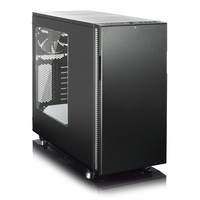 Fractal Design Define R5 Blackout Edition Computer Case With Side Window