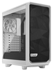 Fractal Design Meshify 2 Compact Lite (White TG) Gaming Case w/ Clear Glass Window,  ATX,  Angular Mesh Front,  3 Fans