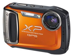 Fuji FinePix XP50 GPS 14MP 5x Optical Zoom Digital Camera Orange