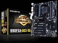 Gigabyte AMD Am3+ 990fx Atx Motherboard GA-990FXA-UD3 R5