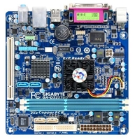 Gigabyte GA-D525TUD iNM10 Onboard Intel Dualcore Atom D525 1.8GHz processor VGA OUt 8 channel Audio M-ITX Motherboard