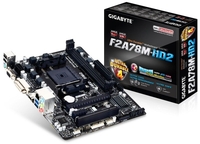 Gigabyte GA-F2A78M-HD2 Socket FM2+ VGA DVI HDMI 7.1 Channel Audio mATX Motherboard